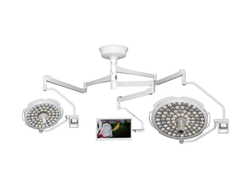 Ceiling Mount Surgical Lights with LCD Monitor