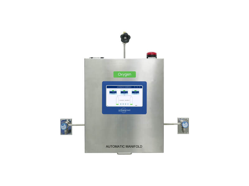 Automatic Stainless Steel Laboratory Gas Manifold
